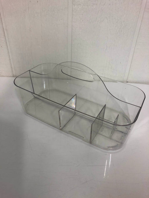 used Clear Plastic Caddy Organizer