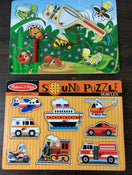 used Melissa & Doug Wooden Puzzle