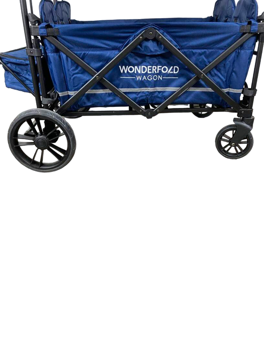 used Wonderfold X4 Push & Pull Quad Stroller, 2022, Navy