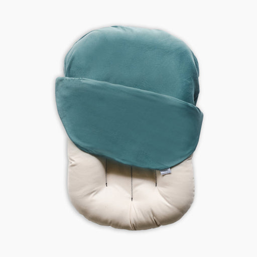 Shop Snuggle Me Organic Sensory Infant Lounger, Natural with Moss Cover at GoodBuy Gear
