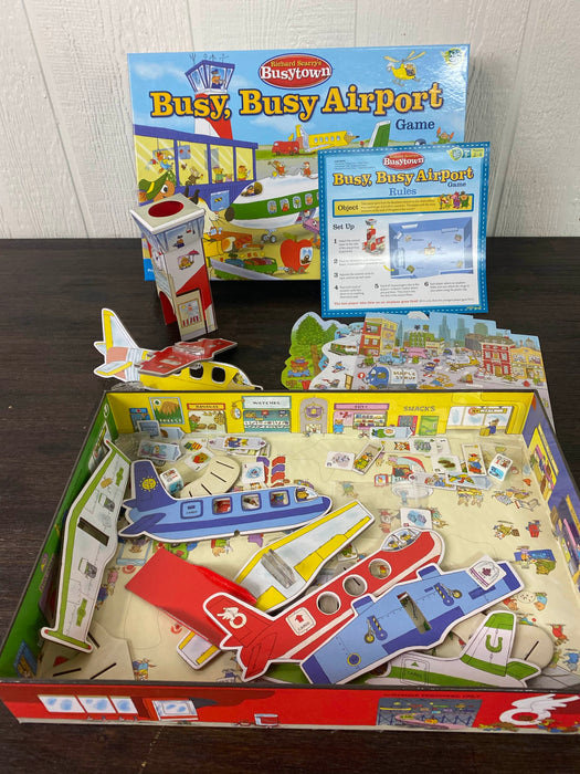 secondhand Wonder Forge Richard Scarry Busy, Busy Airport Game