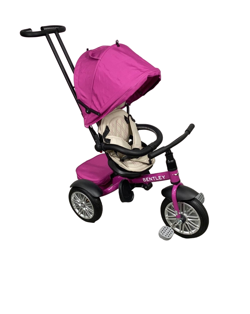 Bentley 6-In-1 Stroller Trike, Fuchsia Pink, 2022
