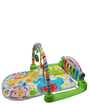 Fisher-Price Deluxe Kick & Play Piano Gym - Green
