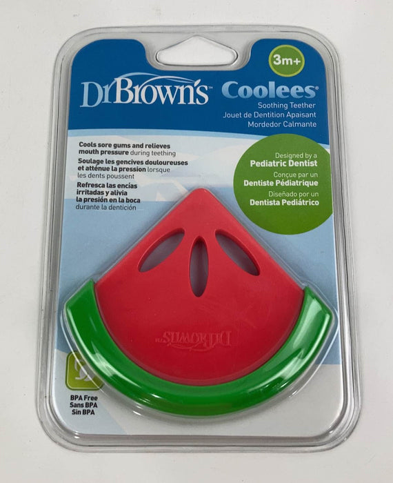 used Dr. Brown's Coolees Soothing Watermelon Teether