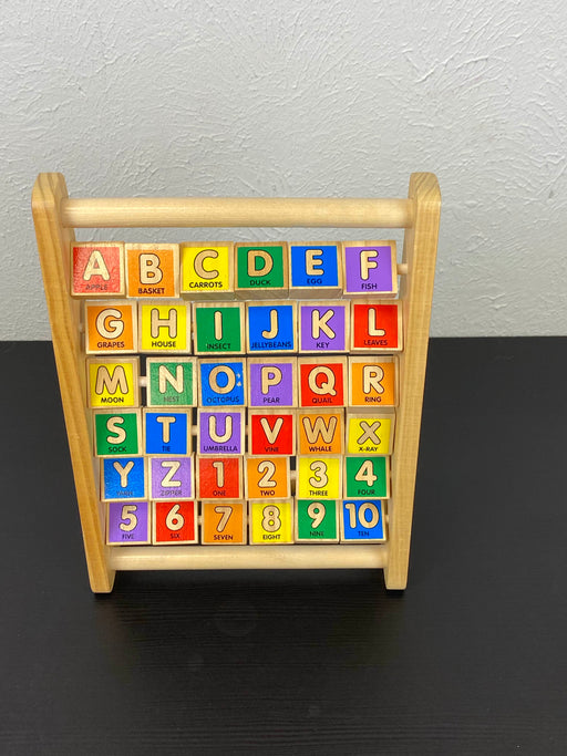 secondhand Melissa & Doug ABC 123 Abacus