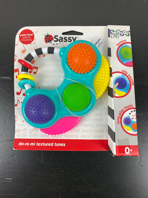 used Sassy Do-Re-Mi Textured Tunes Sensory Toy