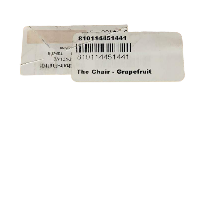 Shop Lalo The Chair, Grapefruit, Natural Wood at GoodBuy Gear