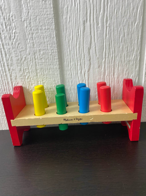 secondhand Melissa & Doug Pound A Peg