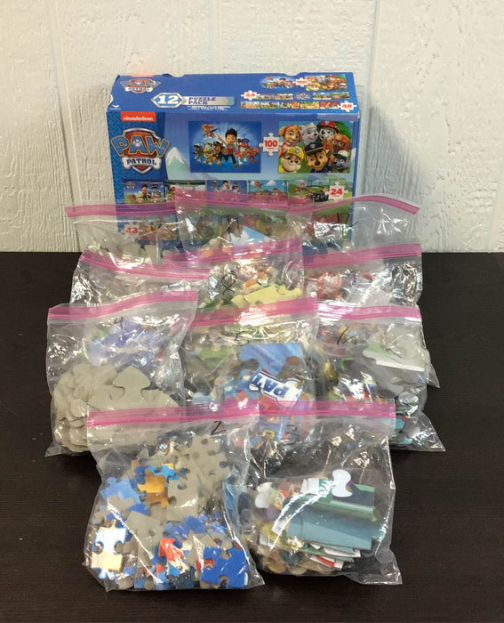 used PAW Patrol The Movie 12 Puzzle Pack