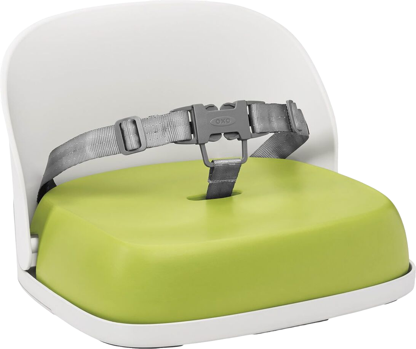 used OXO Tot Perch Booster Seat with Straps, Green