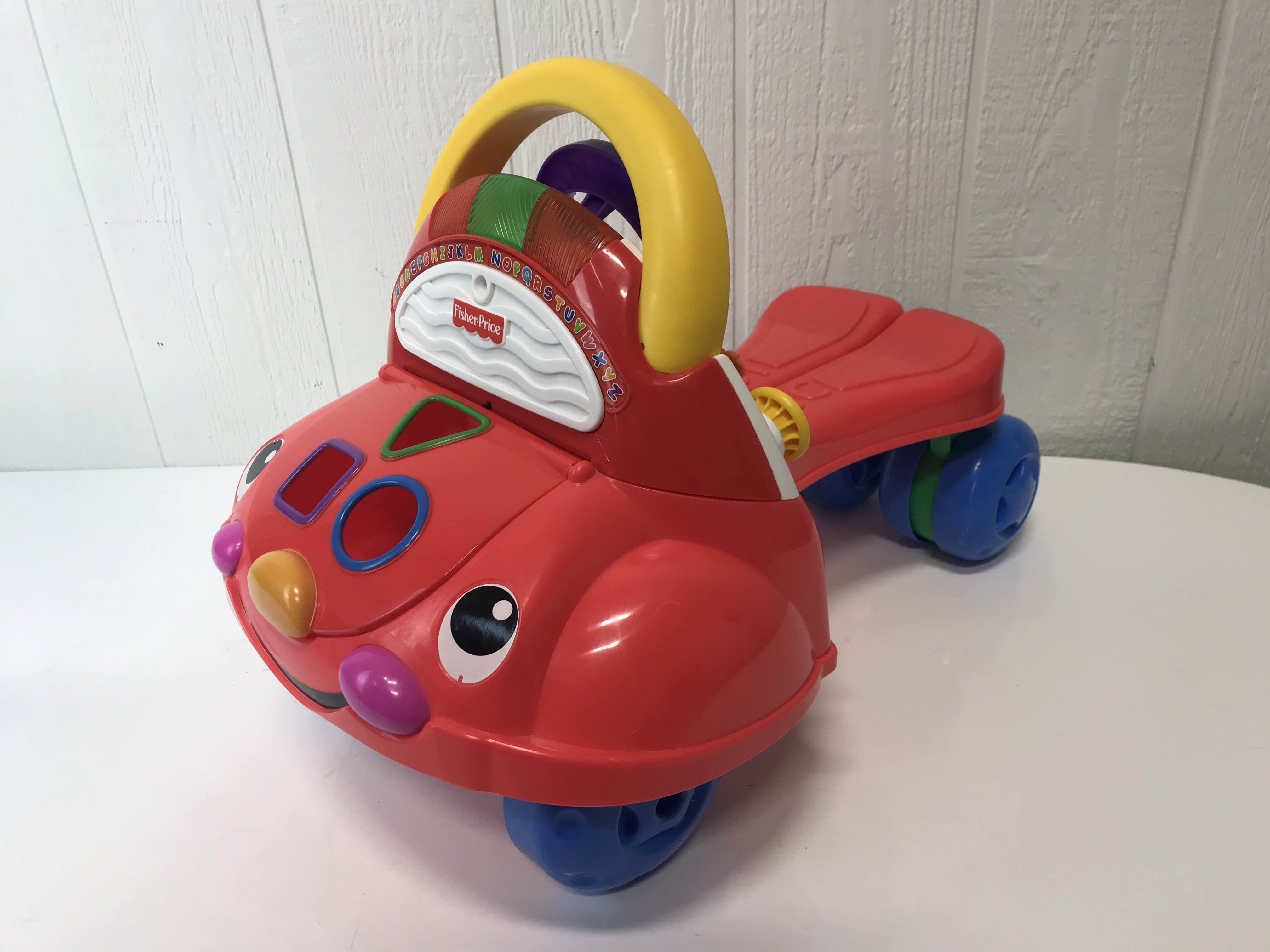 Fisher price cheap red car walker