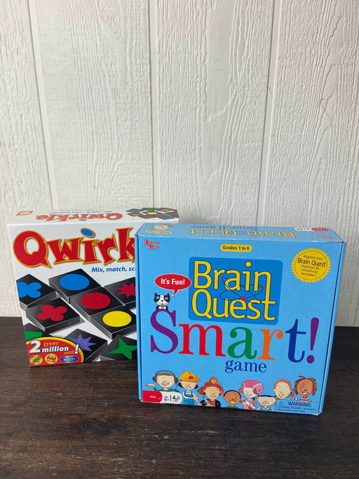 Shop BUNDLE Board Games, Qwirkle and Brain Quest Smart! at GoodBuy Gear