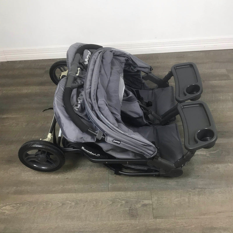 Joovy Scooter X2 Double Stroller, 2020, Charcoal