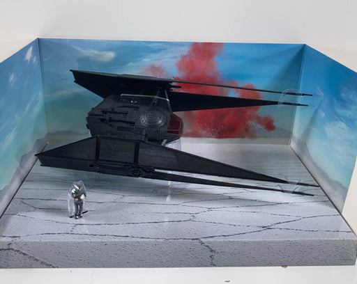 used Star Wars Exclusive Star Wars Kylo Ren + Tie Silencer Fighter Set