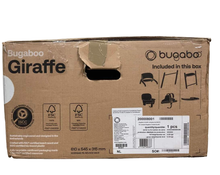 Shop Bugaboo Giraffe High Chair, w/ White Baby Set, Neutral Wood/White at GoodBuy Gear