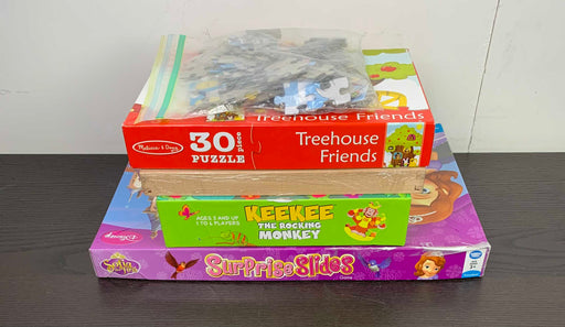 used BUNDLE Board Games And Jigsaw Puzzles