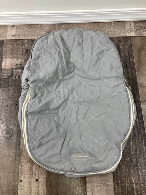 secondhand JJ Cole Car Seat Cover, Gray