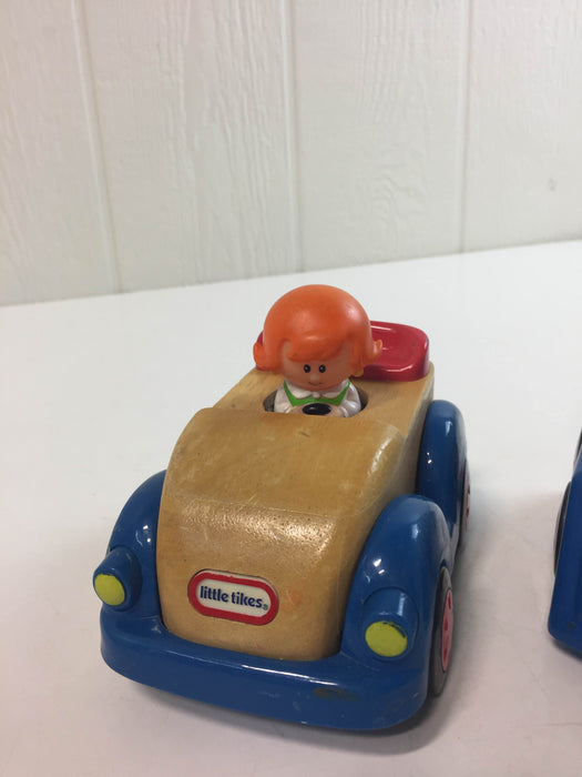 secondhand Little Tikes Wooden Train With Conductor