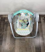 secondhand Bright Starts Portable Swing, Whimsical Wild