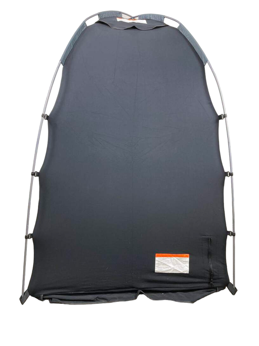 secondhand SlumberPod 3.0 Sleep Canopy, Black with Grey Accents