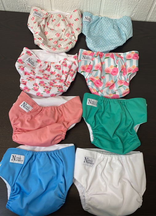 secondhand BUNDLE Nora’s Nursery Cloth Diapers, 8qty