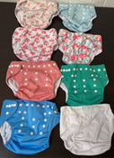 used BUNDLE Nora’s Nursery Cloth Diapers, 8qty