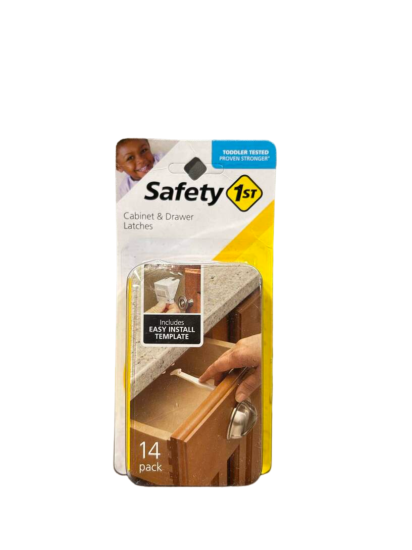 Safety 1st Cabinet And Drawer Latches, 14pack — GoodBuy Gear