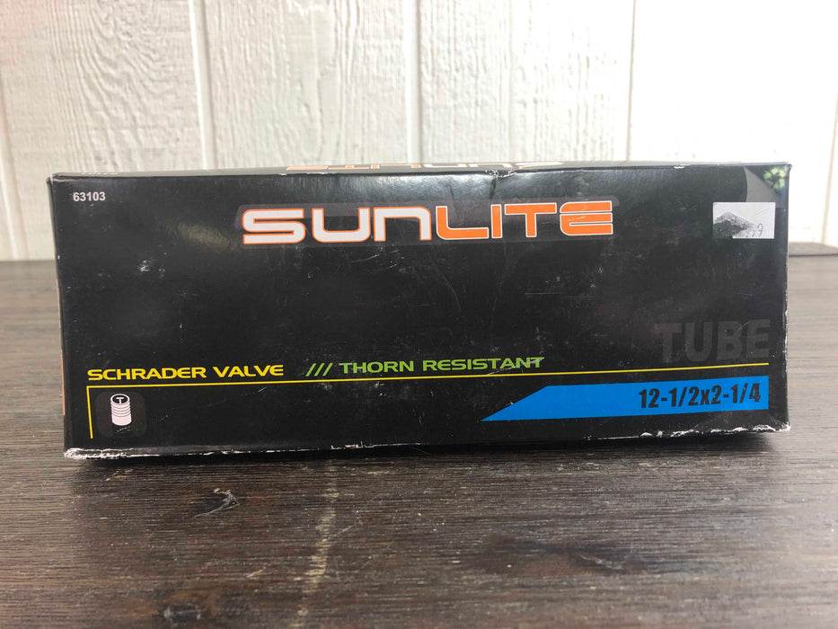 used SunLite Schrader Valve Tube, 12-1/2x2-1/4