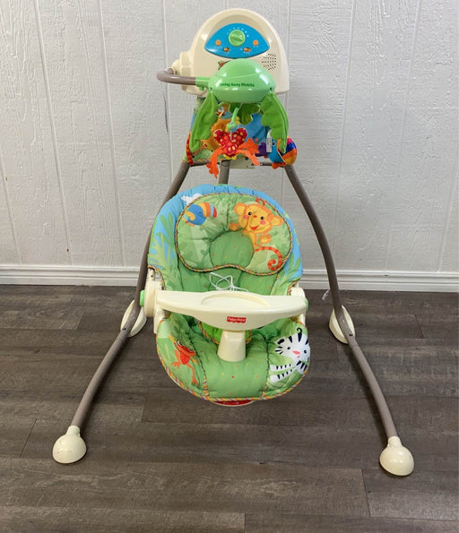 used Fisher Price Open Top Cradle Swing