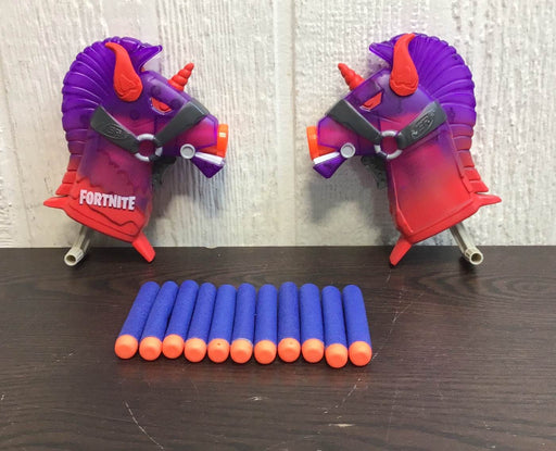 used Nerf MicroShots Fortnite Thunder Crash