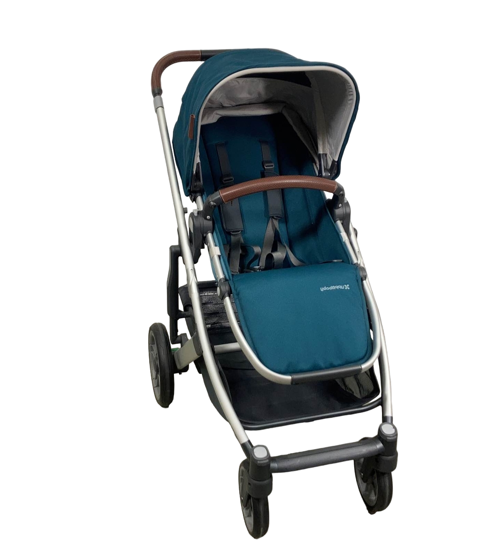 uppababy cruz finn UPPAbaby CRUZ V2 Stroller, Finn (Deep Sea), 2020