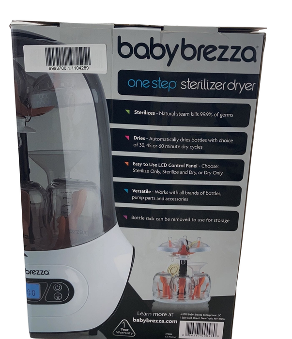 used Baby Brezza One-Step Bottle Sterilizer And Dryer