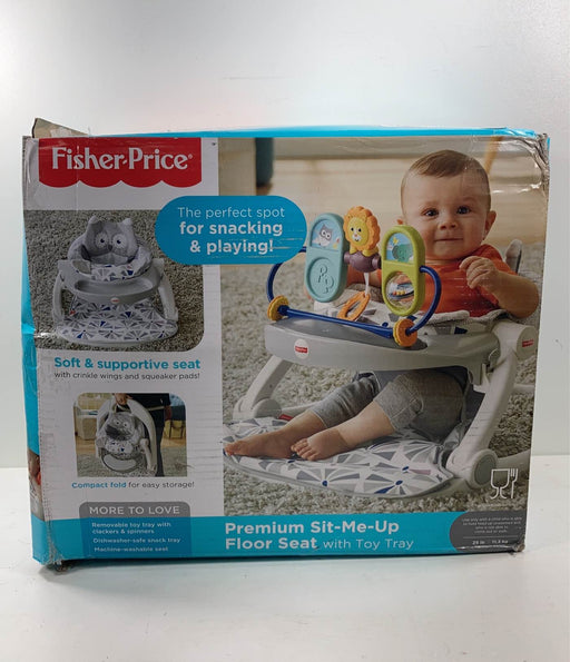 Shop Fisher Price Premium Sit-Me-Up Floor Seat with Toy Tray, Owl at GoodBuy Gear