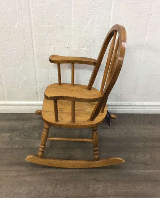 secondhand Child’s Wooden Rocking Chair