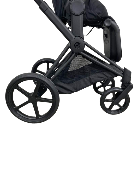 secondhand Cybex PRIAM Stroller, Matte Black, Deep Black, 2021