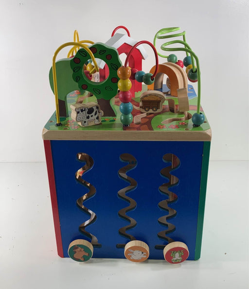 secondhand Battat Wooden Activity Cube