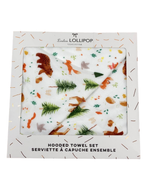 Shop LouLou Lollipop Hooded Towel Set at GoodBuy Gear