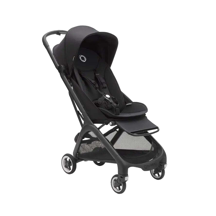 used Bugaboo Butterfly Stroller, 2022, Midnight Black