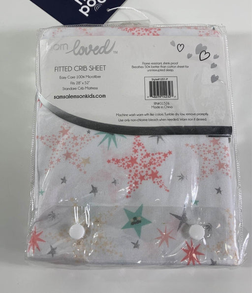 secondhand Born Loved Fitted Crib Sheet