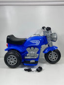 secondhand Kalee 6 Volt Lil Cruiser Motorcycle Battery Powered Ride On, Blue