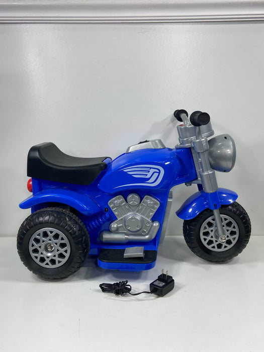 secondhand Kalee 6 Volt Lil Cruiser Motorcycle Battery Powered Ride On, Blue