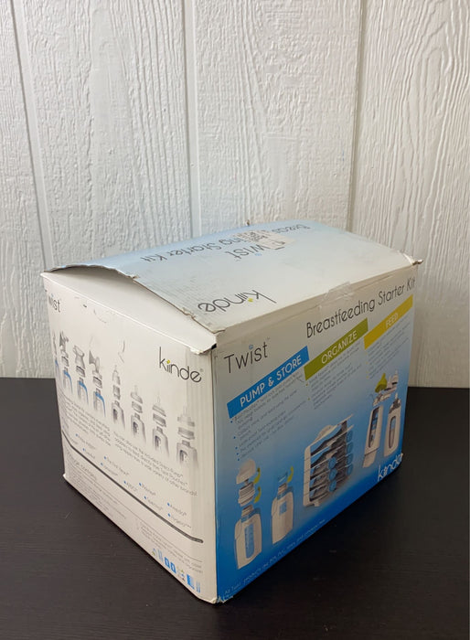 secondhand Kiinde Breast Milk Storage Twist Starter Kit
