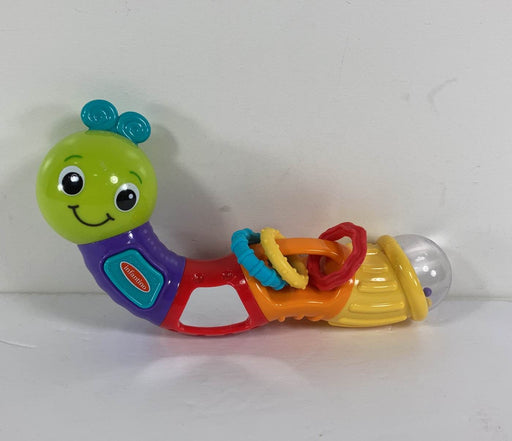 used Infantino twist and play caterpillar rattle