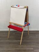 used Melissa & Doug Deluxe Standing Wooden Art Easel