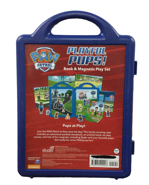 secondhand Nickelodeon Paw Patrol: Playful Pups!: Book & Magnetic Play Set
