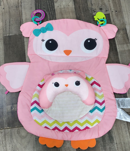 used Bright Starts Tummy Time Prop & Play Mat, Owl