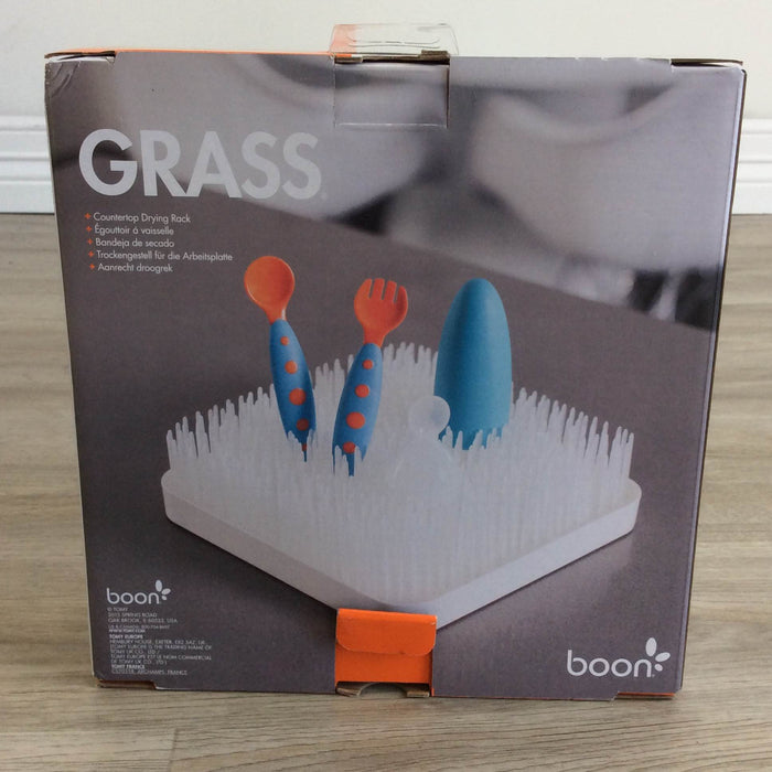 secondhand Boon Grass Countertop Drying Rack, In white