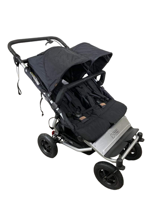 used Mountain Buggy Duet Double Stroller, 2022, Black