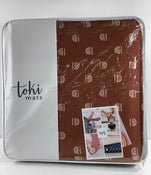 secondhand Toki Mats Standard Padded Play Mat, Rainbow Stamp in Rust