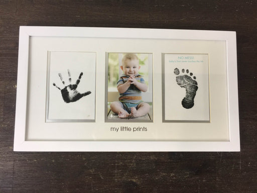 used Pearhead Babyprints Photo Frame, White